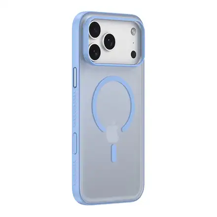 Devia kryt Light Ripple Skin-Friendly Magnetic Case pre iPhone 18 Pro Max - Blue