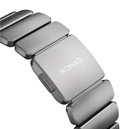 Nomad remienok Stratos pre Apple Watch 44-49mm - Black/Natural Hardware