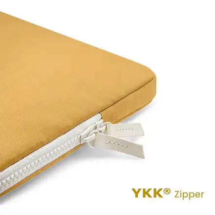 Tomtoc puzdro Lady Sleeve with Pouch pre Macbook Pro/Air 13" - Cheese Yellow