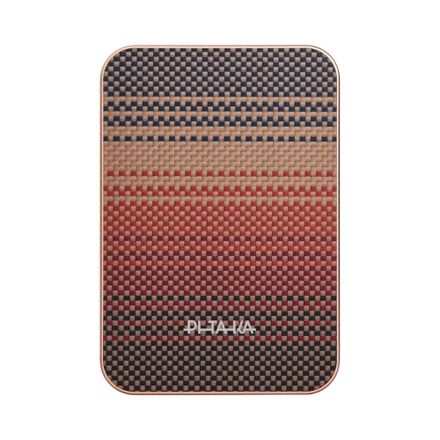 Pitaka Aramid Fiber Magnetic Power Bank Qi2 10 000 mAh - Sunset