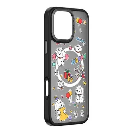 Comma kryt Cultural Series Magnetic Case pre iPhone 16 Pro Max - Happy Dog