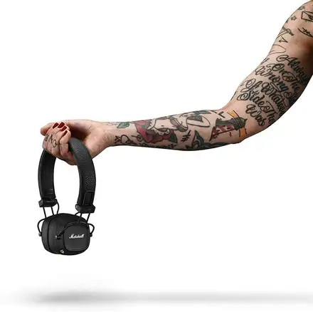Marshall Major IV - Bluetooth Black slúchadlá