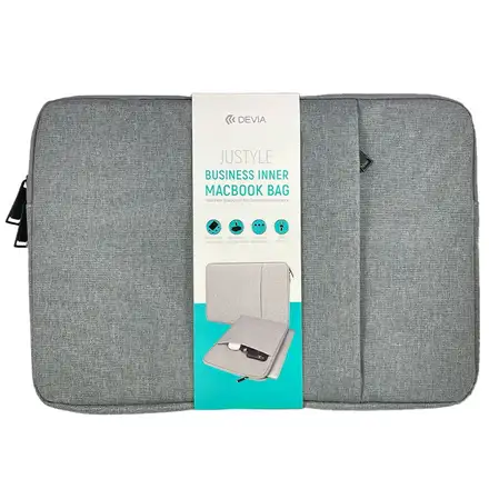 Devia puzdro Justyle pre Macbook Pro/ Air Retina 13" - Light Gray