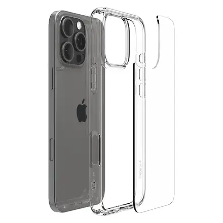 Spigen kryt Ultra Hybrid pre iPhone 16 Pro - Crystal Clear