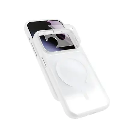 Epico HeroMatte Pro Mag+ Case iPhone 17 Pro/18 Pro Qi2 & MagSafe kompatibilný - biela