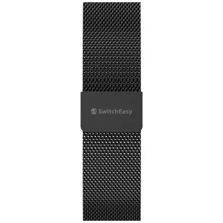 SwitchEasy remienok Mesh Stainless Steel pre Apple Watch 44/45/46mm - Black