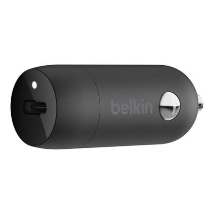 Belkin 30W PD USB-C Car Charger - Black