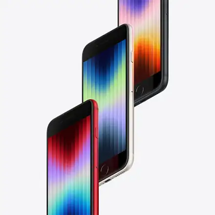iPhone SE (2022) 64 GB hviezdna biela *Trieda C*
