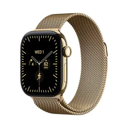 Apple Watch 40mm Radiant Gold Milanese Loop