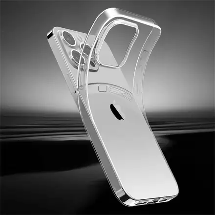 Devia kryt Naked TPU Case pre iPhone 15 Pro Max - Clear