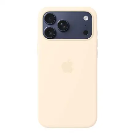 iPhone 17 Pro Max Silicone Case with MagSafe – Vanilková