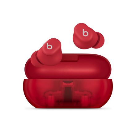 Apple Beats Solo Buds - True Wireless Earbuds - Transparent Red slúchadlá