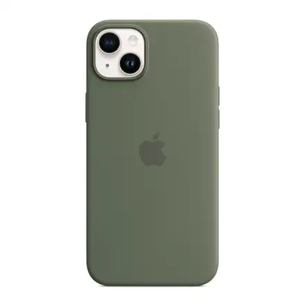 Apple iPhone 14 Plus Silicone Case with MagSafe - Olive