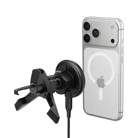 Spigen Essential MagSafe Wireless Car Charger Qi2 15W - Black