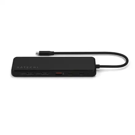 Satechi USB-C 13-in-1 Triple Display Multiport Adapter - Black