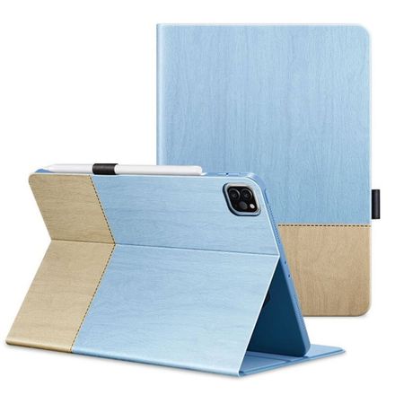 ESR puzdro Urban Premium Folio Pencil Case pre iPad Pro 12.9" 2020 - Sky Blue