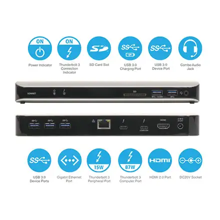 Sonnet Echo 11 Thunderbolt 3 Dock