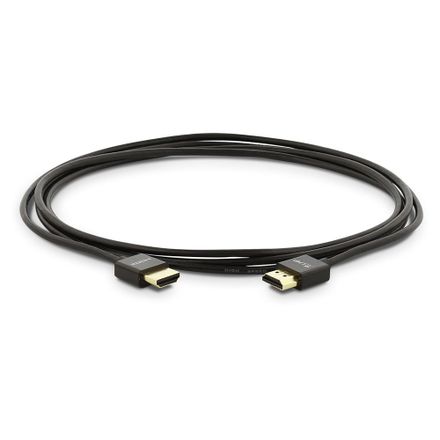 LMP kábel HDMI to HDMI 2.0 super slim 4K@60Hz 0.5m - Black