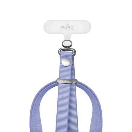 Puro Move Lace Crossbody Strap Dual Attachment System - Lavender Blue