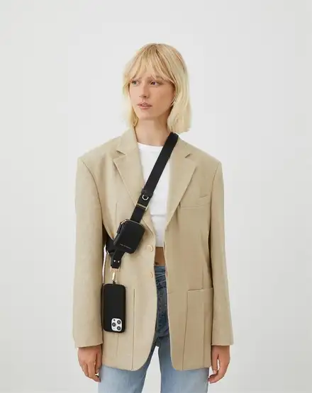 iDeal Utility Phone Strap Black