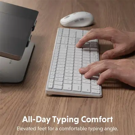 Hyper klávesnica HyperSpace Bluetooth Wireless Keyboard EN - Space Gray