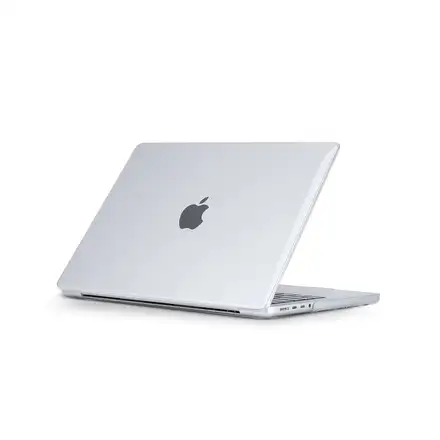 iStores by EPICO SHELL COVER MacBook Pro M1/M2 14" GLOSS - biely transparentný