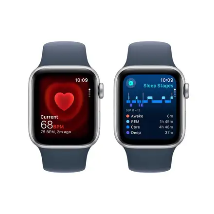 Apple Watch SE 2 GPS 40mm puzdro zo strieborného hliníka *Trieda C*