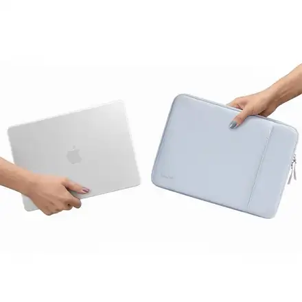 Tomtoc puzdro 360 Protective Sleeve pre Macbook Neo - Light Blue