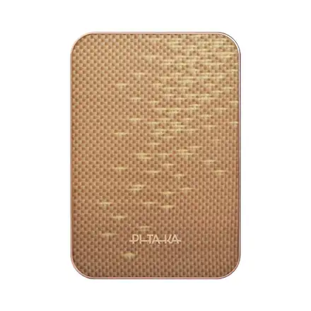 Pitaka Aramid Fiber Magnetic Power Bank Qi2 10 000 mAh - Golden Glint