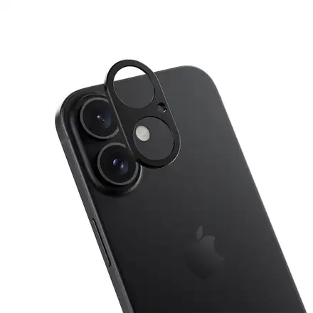 SwitchEasy LenShield Aluminum Lens Protector pre iPhone 16/16 Plus - Black