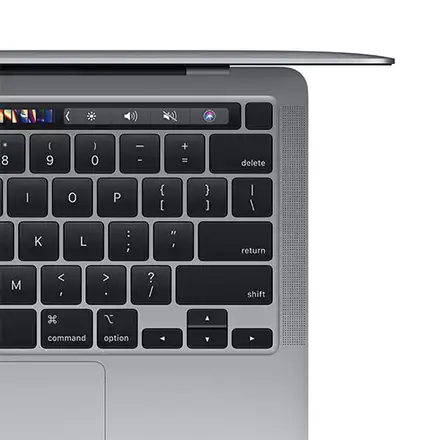 MacBook Pro 13" M1 8C CPU 8C GPU 8/256 GB kozmická sivá SK *Použitý s DPH - Trieda C*