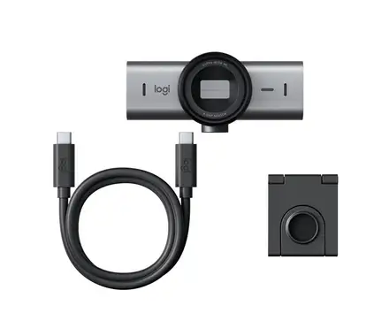 Logitech MX Brio - 4K Ultra HD web kamera - grafitová