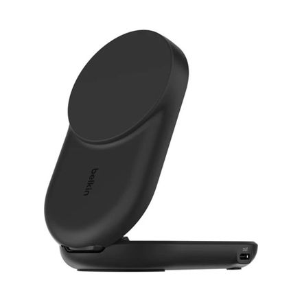 Belkin UltraCharge 2-in-1 Foldable Magnetic Charger with Qi2 25W - Black