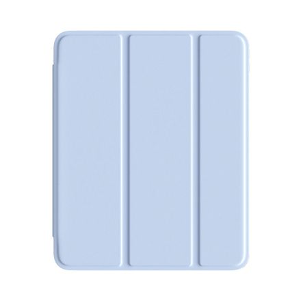 Comma puzdro Joy Series PU Case With Pencil Slot pre iPad Air 13" M2/M3 - Light Blue