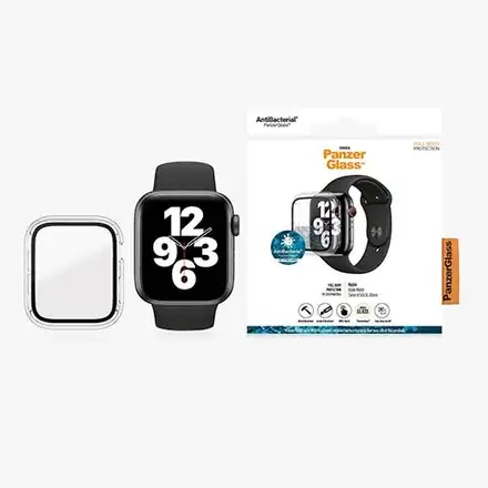 PanzerGlass ochranné sko Full Body AB pre Apple Watch 4/5/6/SE 40mm - Clear