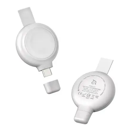 Adam Elements Omnia A1+ Apple Watch Magnetic Wireless Fast Charger - White