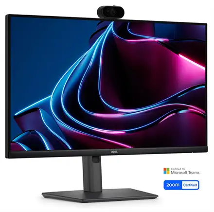Dell Pro P/ P2426HEV/ 23,8"/ IPS/ FHD/ 120Hz/ 5ms/ Kamera / Pivot / Čierny/ 3RNBD