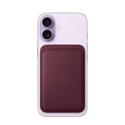 iPhone FineWoven Wallet with MagSafe – Magenta