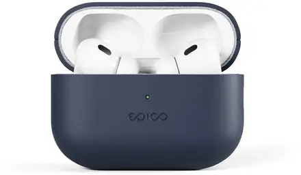 Epico Leather Case pre Airpods Pro 3 - modrá