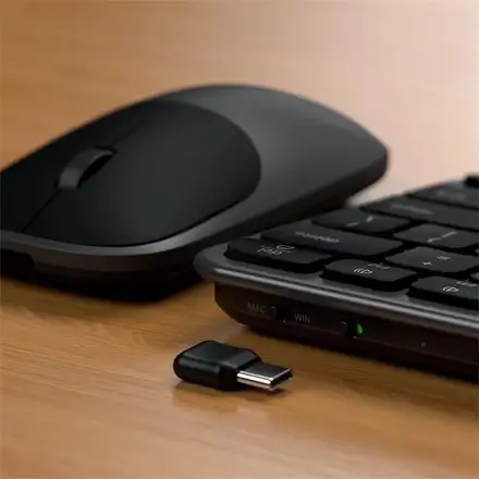 Satechi klávesnica + myš Slim CEX1 Wireless Combo - Space Black