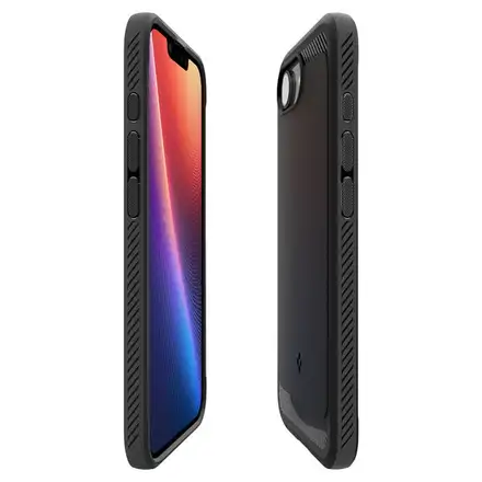 Spigen kryt Rugged Armor Magsafe pre iPhone 16e/17e - Matte Black