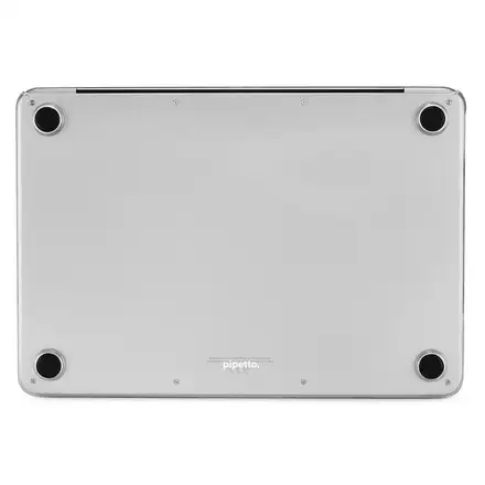 Pipetto kryt Hardshell Clear Case pre Macbook Air 13" M2//M3/M4/M5 - Frosted  Clear