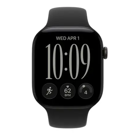 Apple Watch 46mm Black Sport Band - M/L