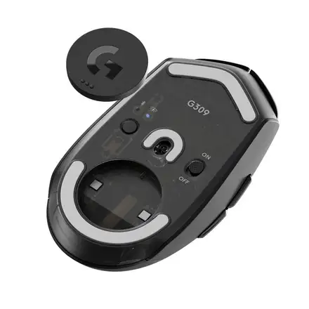 Logitech G309 LIGHTSPEED - bezdrôtová herná myš - čierna
