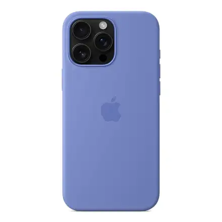 iPhone 16 Pro Max Silicone Case with MagSafe - Periwinkle