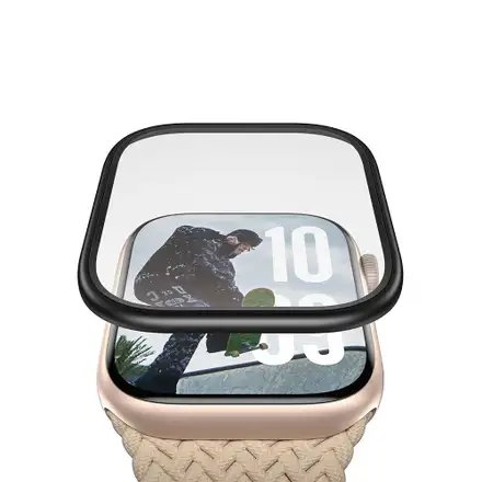 PanzerGlass ochranné sko Metallic pre Apple Watch 10/11 46mm - Black