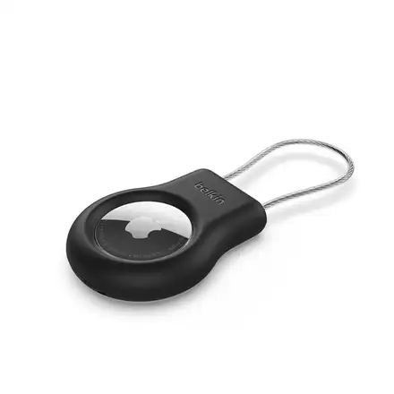 Belkin puzdro Secure Holder with Wire Cable pre AirTag - Black