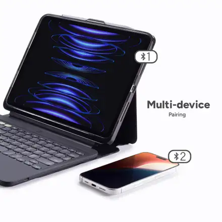 ZAGG klávesnice Pro Keys 2 pre iPad Air 11" M2/M3 CZ/SK - Black