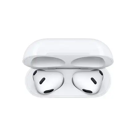 Apple AirPods (3. generácie) s Lightning nabíjacím puzdrom *Renovovaný*