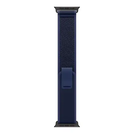 Apple Watch 49mm Blue Trail Loop - S/M - Black Titanium Finish